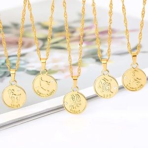 Zodiac Necklace Pendant